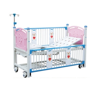 A25 KEC-01柵欄式豪華平板兒童床(雙搖|帶輪|護(hù)欄)